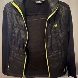 New Balance Black Quilted Jacket